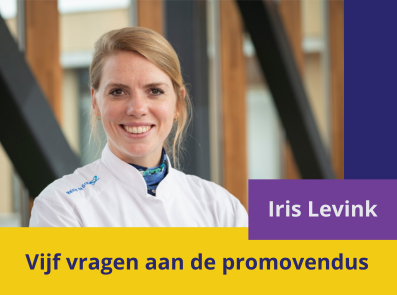Vijf vragen aan de promovendus – Iris Levink