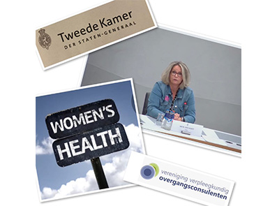 Overgangsconsulent Martine werd uitgenodigd om in de Tweede Kamer over de menopauze en maatschappelijke gevolgen te spreken.