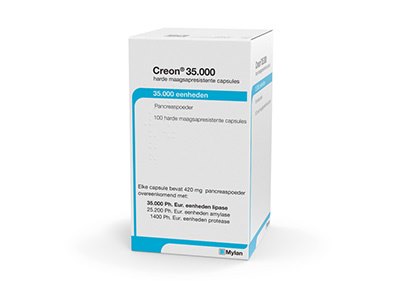 Creon 40.000 is vervangen door Creon 35.000