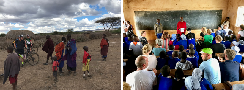 KNO-arts Jurriën Embrechts fietste zes dagen door Afrika. Hij deed mee aan Africa Classic, georganiseerd wordt door Amref.